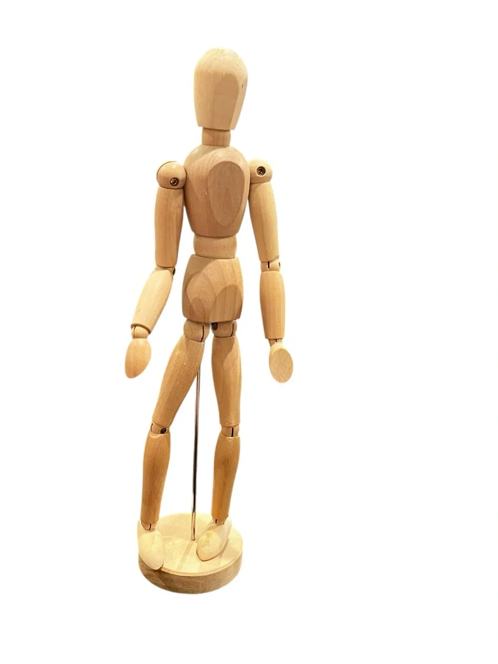 Gestalta ikea . Wooden moveable Artist's figure 13”